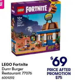 BIG W Lego fortnite durrr burger restaurant offer