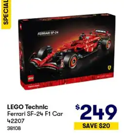 BIG W Lego technic ferrari sf-24 f1 car offer