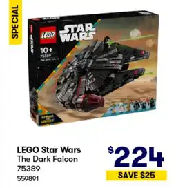 BIG W Lego star wars the dark falcon offer