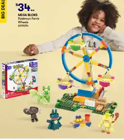 BIG W Mega bloks pokémon ferris wheels offer