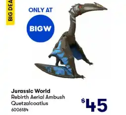 BIG W Jurassic world rebirth aerial ambush offer