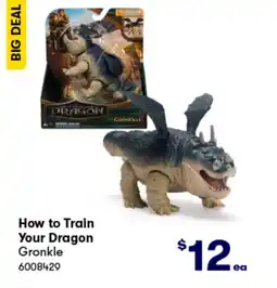 BIG W How to train your dragon gronkle offer