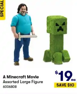 BIG W A minecraft movie assorted large figure offer