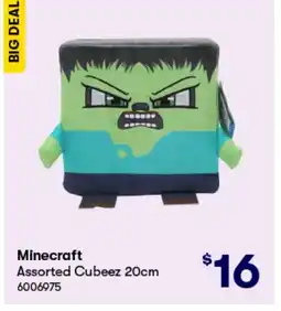 BIG W Minecraft assorted cubeez offer