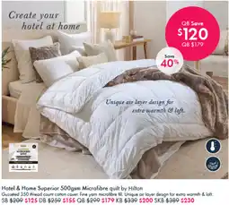Pillow Talk Hotel & home superior offer