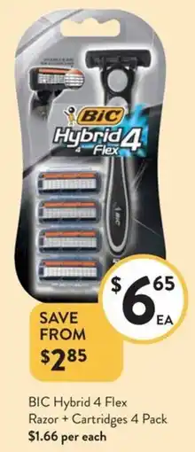 Foodworks BIC Hybrid 4 Flex offer