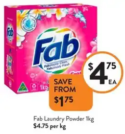 Fab Laundry Powder