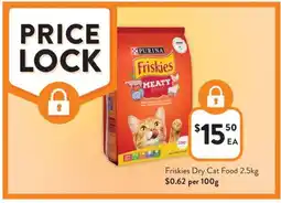 Foodworks Friskies Dry Cat Food offer