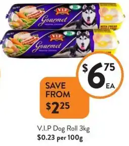 Foodworks V.I.P Dog Roll offer