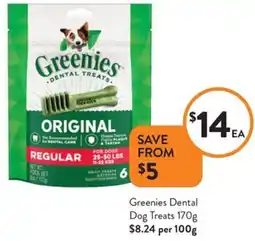Greenies Dental Dog Treats