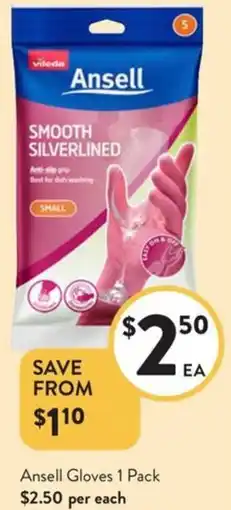 Foodworks Ansell Gloves offer