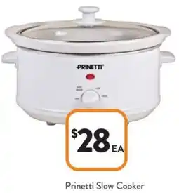Foodworks Prinetti Slow Cooker offer