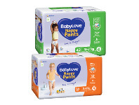 Foodworks BabyLove Nappy Pants 42-56 Pack offer