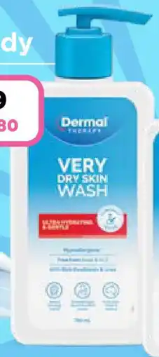 Priceline Very dry skin wash offer