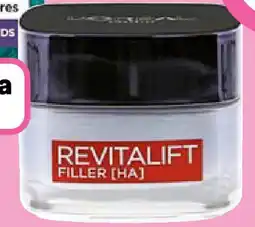 Priceline Revitalift filler [hyaluronic + salicylic] acids offer