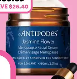 Priceline Jasmine Flower Menopause Facial Cream offer