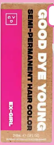 Priceline Good dye young semi-permanent hair color ex-girl offer