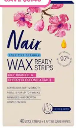 Priceline Wax ready strips offer