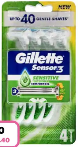 Priceline Gillette Sensor - 3 offer