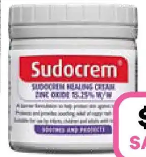 Priceline Sudocrem healing cream offer