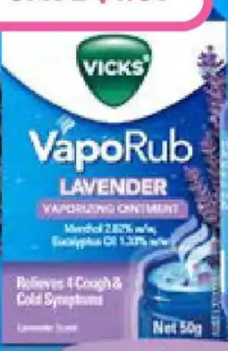 Priceline VapoRub Lavender offer