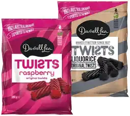 IGA Darrell Lea Liquorice Share Packs 200‑280g Selected Varieties offer