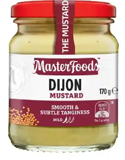 IGA MasterFoods Mustard or Horseradish Cream offer