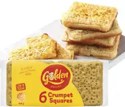 IGA Golden Crumpet Squares 6 Pack offer