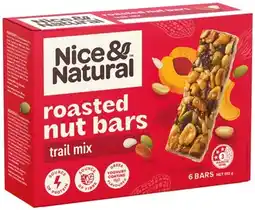 IGA Nice & Natural Nut Bars 6 Pack Selected Varieties offer