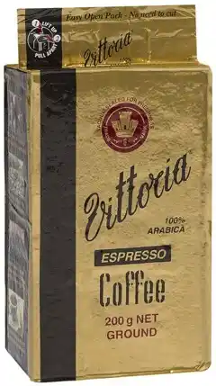 IGA Vittoria Espresso Coffee Ground 200g offer