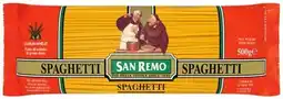 IGA San Remo Pasta 375‑500g Selected Varieties offer