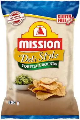 IGA Mission Deli Style Tortilla or Corn Strips 500g Selected Varieties offer