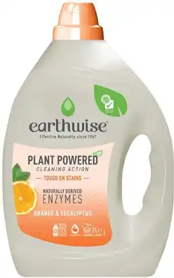 IGA Earthwise Laundry Liquid 2 Litre Selected Varieties offer