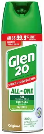 IGA Glen 20 Disenfectant Spray 300g Selected Varieties offer