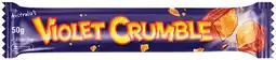 IGA Violet Crumble Chocolate Bar 50g offer