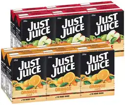 IGA Just Juice 6x200mL Selected Varieties offer