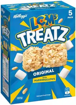 IGA Kellogg’s LCMs Treatz 130g Selected Varieties offer