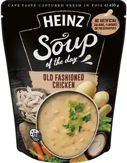 IGA Heinz Soup Of The Day 430g or Eat Well Soup 380g Selected Varieties offer