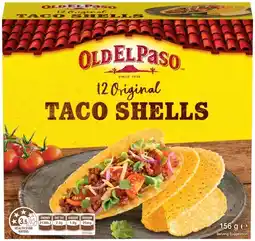 IGA Old El Paso Taco Shells Original 12 Pack offer