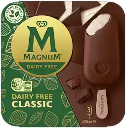 IGA Streets Magnum Dairy Free Ice Cream 3 Pack Selected Varieties offer