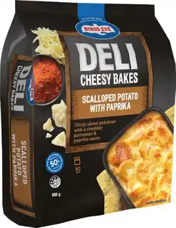IGA Birds Eye Scalloped Potato With Paprika or Three Cheese Cauliflower Bake 600g offer