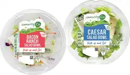 IGA Community Co Bacon Ranch Salad Bowl or Caesar Salad Bowl 200g offer