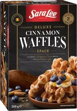 IGA Sara Lee Deluxe Waffles 5 Pack, Sticky Date Pudding or Baked Cheesecake 2 Pack Selected Varieties offer