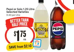 IGA Pepsi or solo offer