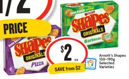 IGA Arnott's shapes offer