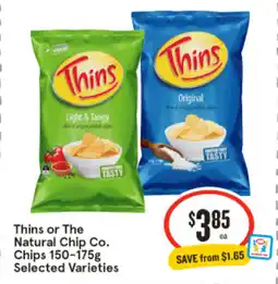 IGA Thins or the natural chip co. chips offer