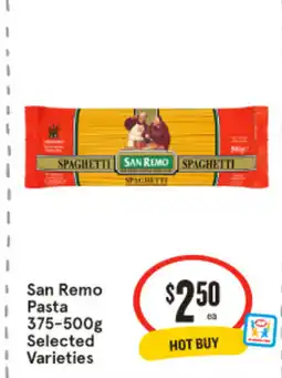 IGA San remo pasta offer