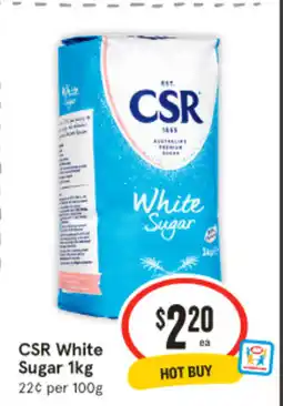 IGA Csr white sugar offer