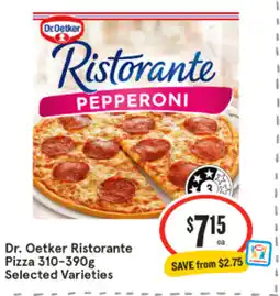 IGA Dr. Oetker Ristorante Pizza offer