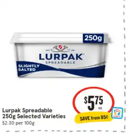 IGA Lurpak spreadable offer